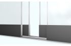 Glasschuifsysteem Comfort Plus R4 (2-spoor 90 cm) Breedte tot 356 cm Hoogte 200/230 cm - met middensluiting