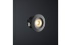 Inbouwspotset - 8 stuks - zwart - basisset excl. afstandsbediening