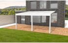 Aluminium aanbouwveranda Velvetline 500 x 350 cm - Polycarbonaat dak