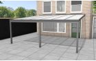 Aluminium aanbouwveranda Velvetline 600 x 400 cm - Polycarbonaat dak