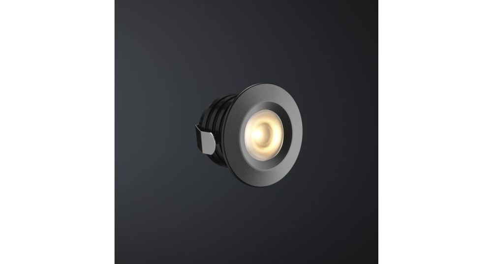 Inbouwspotset - 6 stuks - zwart - basisset excl. afstandsbediening