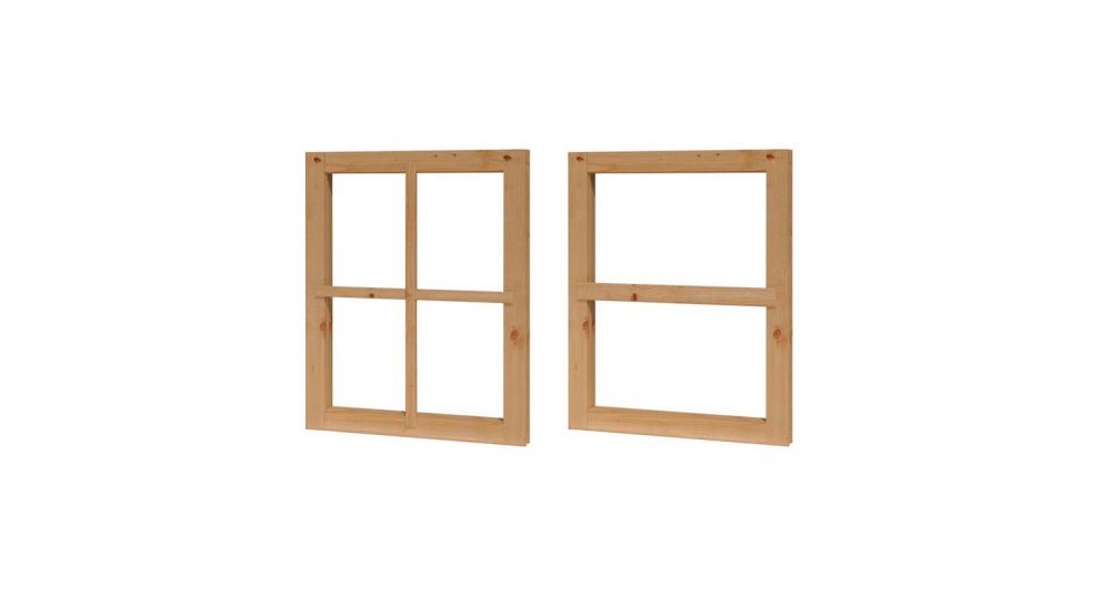 Douglas vast raam kozijnmaat 642x1168 + sponningmaat 592x1118mm