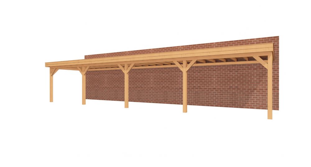 Y100093 - aanbouwveranda 1300cm x 300cm