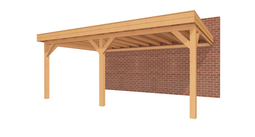 Y100114 - aanbouwveranda 600cm x 400cm