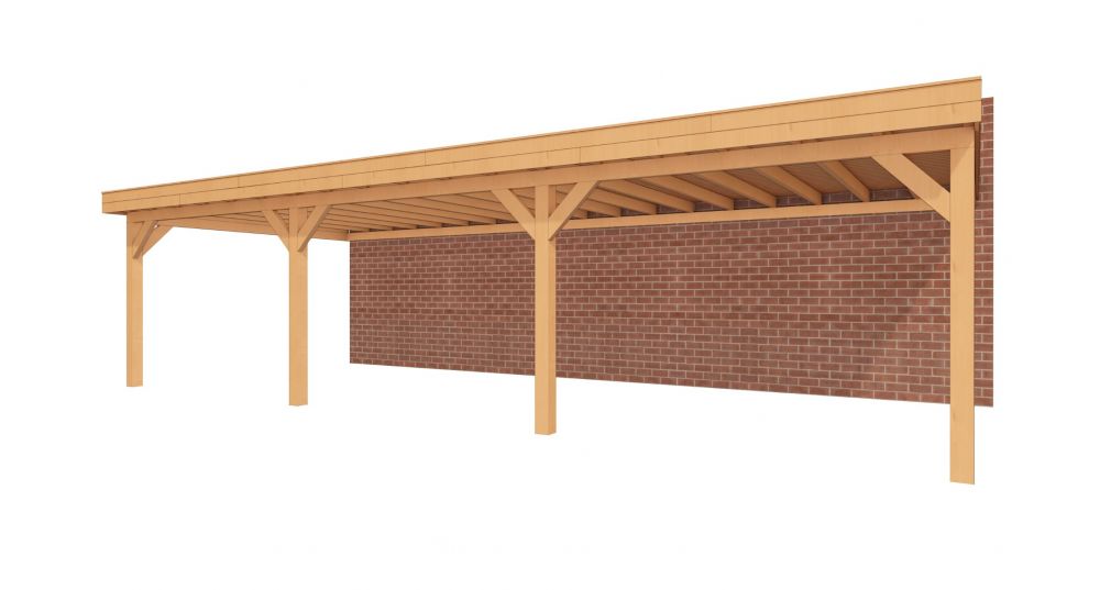 Y100119 - aanbouwveranda 1000cm x 400cm