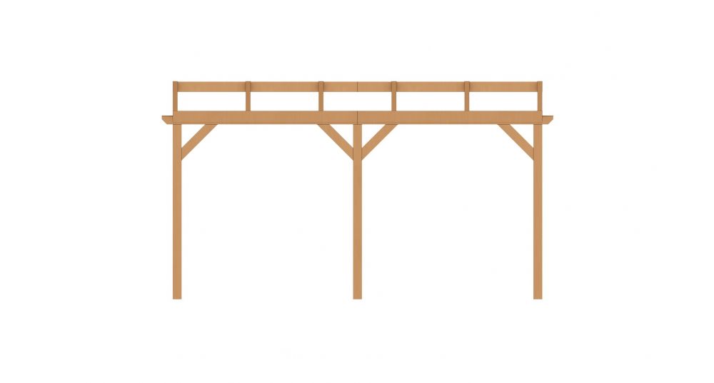 Y100128 - Aanbouwveranda schuin front 500 x 300